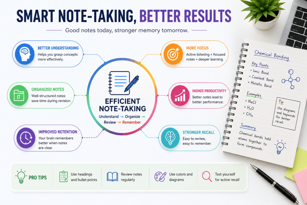 Note Taking Efficiency Tool