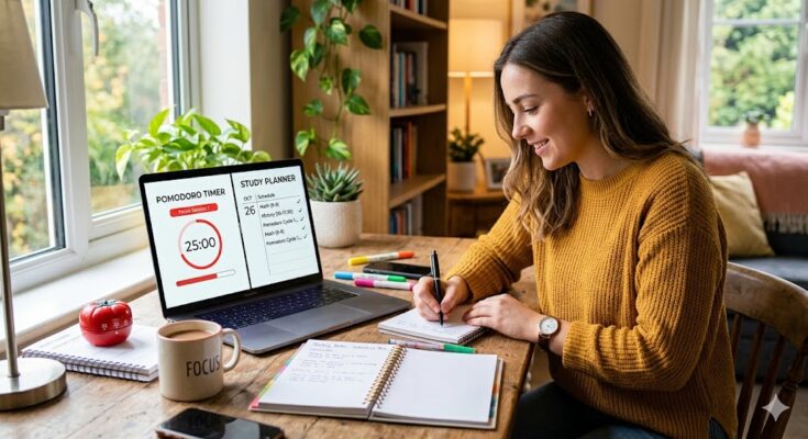 Pomodoro Timer Study Planner