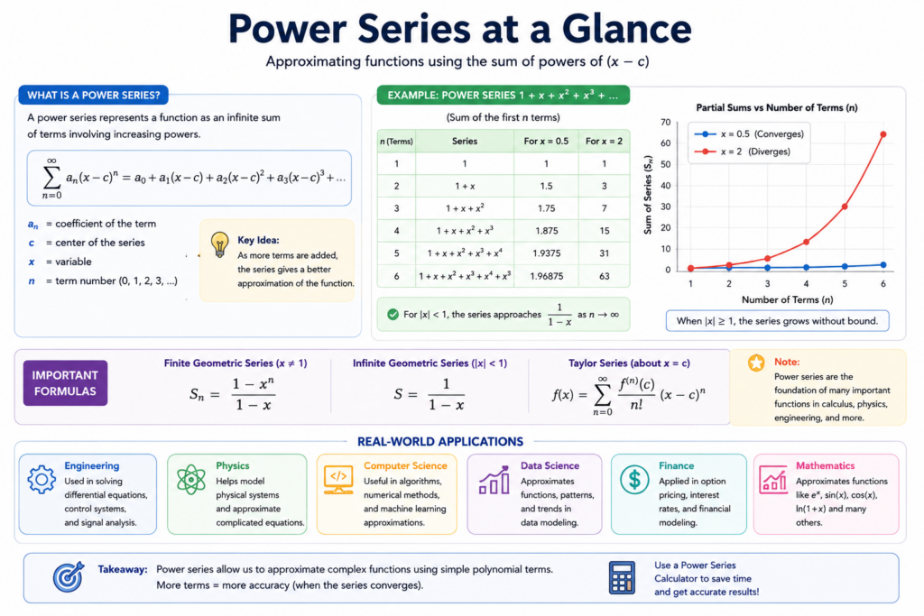 Power Series Calculator