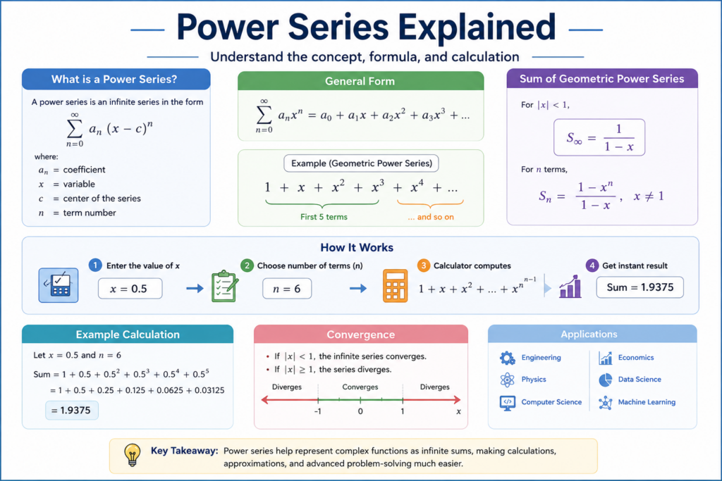 Power Series Calculator