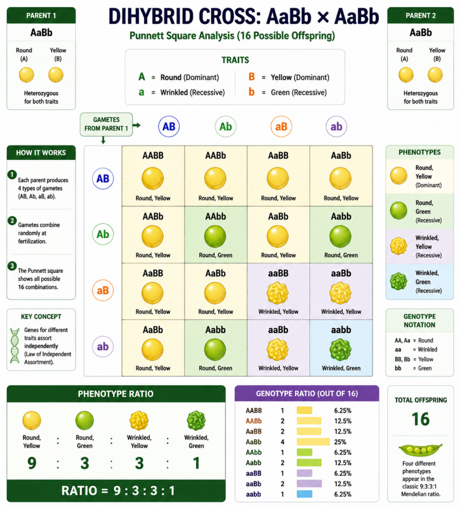 Punnett Square Calculator