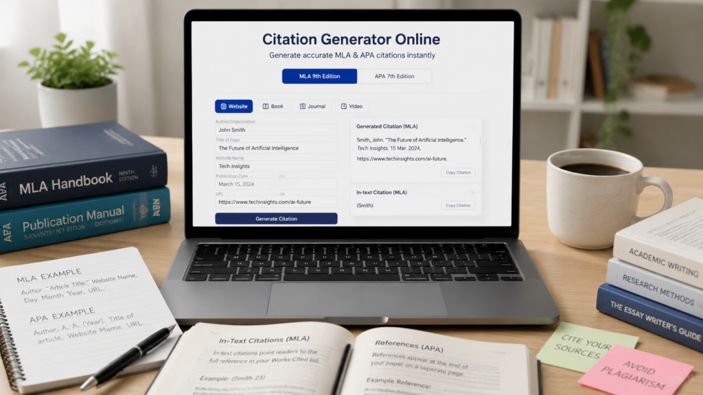 Citation generator online