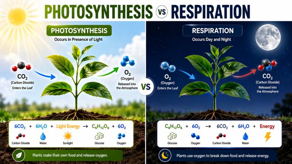 Photosynthesis Respiration Calculator