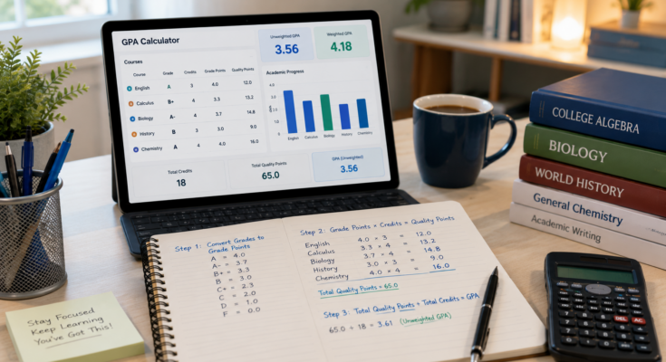 GPA Calculator Weighted Unweighted